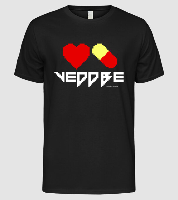  minta fekete pólón